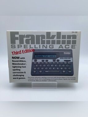 Franklin Spelling Ace SA-98 Third Edition Electronic Spelling Corrector - Gray
